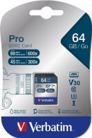 P-47022 | Verbatim PRO - Flash-Speicherkarte - 64 GB |...