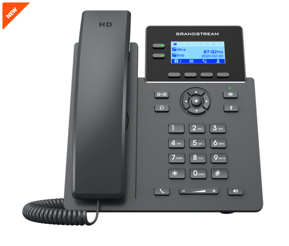 L-GRP2602W | Grandstream SIP GRP-2602W Carrier-Grade IP-Phone integr. WiFi - VoIP-Telefon - Switch | GRP2602W | Telekommunikation
