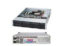 Supermicro 825TQC-R802LPB - Rack - Server - Schwarz - ATX - EATX - Metall - HDD - Netzwerk - Leistung - Stromausfall - System