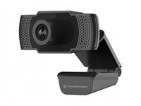 P-AMDIS01B | Conceptronic AMDIS 1080P Full HD-Webcam mit Mikrofon - 2 MP - 1920 x 1080 Pixel - 30 fps - H.264,M-JPEG,YUV - 90° - 90° | AMDIS01B | Netzwerktechnik