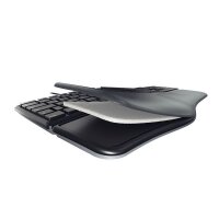 Y-JK-4500DE-2 | Cherry KC 4500 ERGO Kabelgebundene Ergonomische Tastatur - Schwarz - USB (QWERTZ - DE) - Volle Größe (100%) - USB - QWERTZ - Schwarz | JK-4500DE-2 | Eingabegeräte |