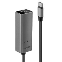 P-43314 | Lindy 43314 - Kabelgebunden - USB Typ-C - Ethernet - 2500 Mbit/s - Silber | Herst. Nr. 43314 | Kabel / Adapter | EAN: 4002888433143 |Gratisversand | Versandkostenfrei in Österrreich
