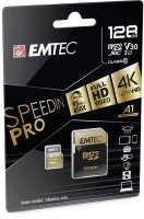 P-ECMSDM128GXC10SP | EMTEC SpeedIN PRO - 128 GB -...