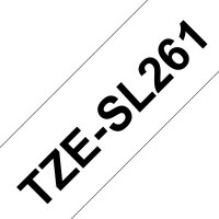 Y-TZESL261 | Brother TZe-SL261 - PT-D800W PT-P900W PT-P950NW - Schwarz - Weiß - Brother - 3,6 cm - 8 m | Herst. Nr. TZESL261 | Papier, Folien, Etiketten | EAN: 4977766806428 |Gratisversand | Versandkostenfrei in Österrreich