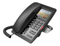 Fanvil Hoteltelefon H5W schwarz - VoIP-Telefon - SIP