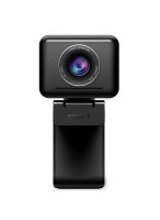 eMeet Jupiter HD Webcam with 4 AI Microphones black