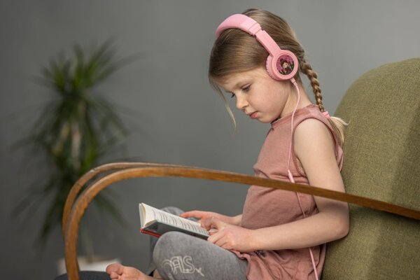 L-BP-EXPLOREP-PINK | BuddyPhones Kopfhörer für Kinder| Basic| Pink | BP-EXPLOREP-PINK | Audio, Video & Hifi