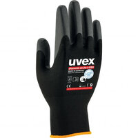 I-6003810 | UVEX Arbeitsschutz 60038 - Werkstatthandschuhe - Schwarz - Erwachsener - Erwachsener - Unisex - Schutz vor elektrostatischer Entladung (ESD) | 6003810 | Textilien