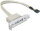 P-83119 | Delock 0.5m Slotblech USB 2.0 - 0,5 m - USB A - USB 2.0 - Männlich/Weiblich - Weiß | 83119 | Zubehör
