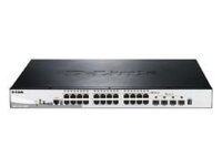 D-Link DGS-1510-28XMP - Managed - L2/L3 - Gigabit Ethernet (10/100/1000) - Vollduplex - Power over Ethernet (PoE) - Rack-Einbau