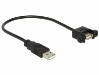 P-85462 | Delock 85462 - 0,25 m - USB A - USB A - USB 2.0...