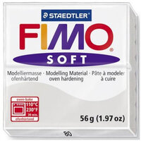 STAEDTLER FIMO soft - Knetmasse - Grau - 110 °C - 30...