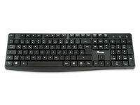 Conceptronic Kabelgebundene USB Keyboard schwarz italieni - Tastatur