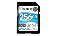 P-SDG3/256GB | Kingston Canvas Go! Plus - 256 GB - SD - Klasse 10 - UHS-I - 170 MB/s - 90 MB/s | SDG3/256GB | Verbrauchsmaterial