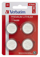 I-49534 | Verbatim LITHIUM BATTERY CR2430 3V 4 PACK - Batterie | 49534 | Zubehör