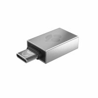 Cherry 61710036 - USB-A - USB-C - Silber