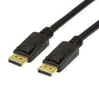 Y-CV0120 | LogiLink CV0120 - 2 m - DisplayPort - DisplayPort - Männlich - Männlich - Schwarz | CV0120 | Zubehör
