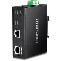 P-TI-IG30 | TRENDnet TI-IG30 - Gigabit Ethernet - 10,100,1000 Mbit/s - IEEE 802.3 - IEEE 802.3ab - IEEE 802.3af - IEEE 802.3at - IEEE 802.3u - Voll - Halb - Schwarz - Überlastschutz | TI-IG30 | Netzwerktechnik