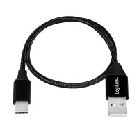 P-CU0139 | LogiLink CU0139 - 0,3 m - USB A - USB C - USB 2.0 - 480 Mbit/s - Schwarz | Herst. Nr. CU0139 | Kabel / Adapter | EAN: 4052792052664 |Gratisversand | Versandkostenfrei in Österrreich