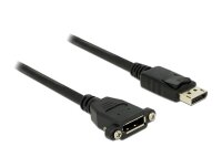 Delock DisplayPort-Verlängerungskabel - DisplayPort (W) bis DisplayPort (M) - 1 m
