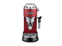 I-132106139 | De Longhi Dedica Style EC 685.R - Espressomaschine - 1,1 l - Kaffeepad - Gemahlener Kaffee - 1300 W - Schwarz - Rot - Silber | 132106139 | Büroartikel