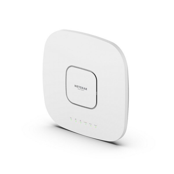 X-WAX630-100EUS | Netgear Insight Cloud Managed WiFi 6 AX6000 Tri-band Multi-Gig Access Point (WAX630) - 6000 Mbit/s - 1200 Mbit/s - 2400 Mbit/s - 100,1000,2500 Mbit/s - IEEE 802.11ax - IEEE 802.11i - IEEE 802.3af - IEEE 802.3at - 200 Benutzer | WAX630-10