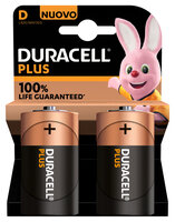 P-141988 | Duracell Batterie Plus Mono D LR20 1.5V 2 St./Pack. - Batterie - Mono (D) | 141988 | Zubehör