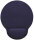Manhattan Mauspad mit Handgelenkauflage - Weiches Gelmaterial schont das Handgelenk - blauer Textilbezug - Blau - Einfarbig - Handgelenkauflage - Anti-Rutsch-Basis - Gaming-Mauspad