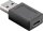 Y-45400 | Wentronic USB-C - USB 3.0 A - F/M - USB 3.0 A - USB C - Schwarz | 45400 | Zubehör