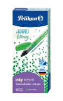Pelikan inky neon - Stick Pen - Grün - Grün - Kunststoff - 0,5 mm - Beidhändig