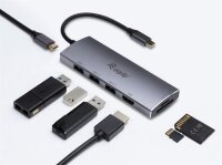 P-133482 | Equip 133482 - USB 3.2 Gen 1 (3.1 Gen 1) Type-C - 100 W - Silber - MicroSD (TransFlash) - MicroSDHC - SD - SDHC - 4K Ultra HD - 30 Hz | Herst. Nr. 133482 | Kabel / Adapter | EAN: 4015867225608 |Gratisversand | Versandkostenfrei in Österrreich