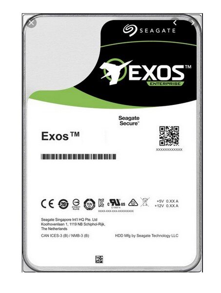 A-ST14000NM001G | Seagate Exos X16 - 3.5 Zoll - 14000 GB - 7200 RPM | ST14000NM001G | PC Komponenten