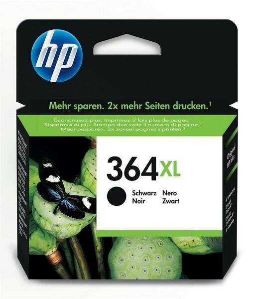 A-CN684EE | HP 364XL - Original - Tinte auf Pigmentbasis - Schwarz - HP - HP DeskJet 3522 - 3524 / HP Photosmart 5510 - 5514 - 5515 - 5520 - 5522 - 5524 - 6510 - 6520 - 7510 - 7520,... - 1 Stück(e) | CN684EE | Verbrauchsmaterial
