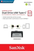A-SDDDC2-064G-G46 | SanDisk Ultra Dual - USB-Flash-Laufwerk - 64 GB | Herst. Nr. SDDDC2-064G-G46 | Flash-Speicher | EAN: 619659142056 |Gratisversand | Versandkostenfrei in Österrreich