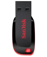 A-SDCZ50-032G-B35 | SanDisk Cruzer Blade - 32 GB - USB Typ-A - 2.0 - Ohne Deckel - 2,5 g - Schwarz - Rot | SDCZ50-032G-B35 | Verbrauchsmaterial