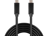 A-136-09 | SANDBERG USB-C > USB-C 2M USB 3.1 Gen.2 - 2 m - USB C - USB C - USB 3.2 Gen 2 (3.1 Gen 2) - Männlich/Männlich - Schwarz | 136-09 | Zubehör