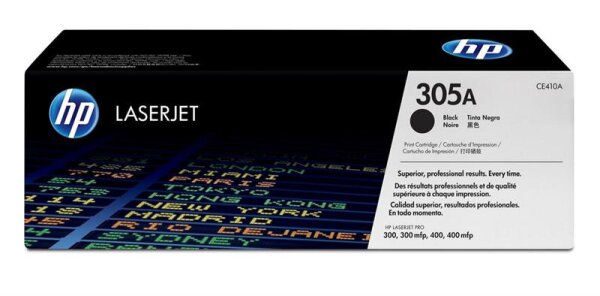 A-CE410A | HP 305A Schwarz Original LaserJet Tonerkartusche - 2090 Seiten - Schwarz - 1 Stück(e) | CE410A | Verbrauchsmaterial