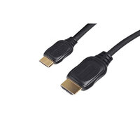 A-77472-2 | Wentronic High Speed Mini HDMI Kabel mit Ethernet schwarz - Länge 2.00 m - Kabel - Digital/Display/Video | 77472-2 | Zubehör