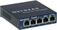 A-GS105GE | Netgear ProSafe GS105 - Switch - Kupferdraht 1 Gbps - 5-Port 3 HE - Extern | GS105GE | Netzwerktechnik