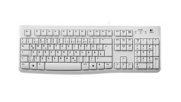 A-920-003626 | Logitech Keyboard K120 for Business - Volle Größe (100%) - Kabelgebunden - USB - QWERTZ - Weiß | 920-003626 | PC Komponenten