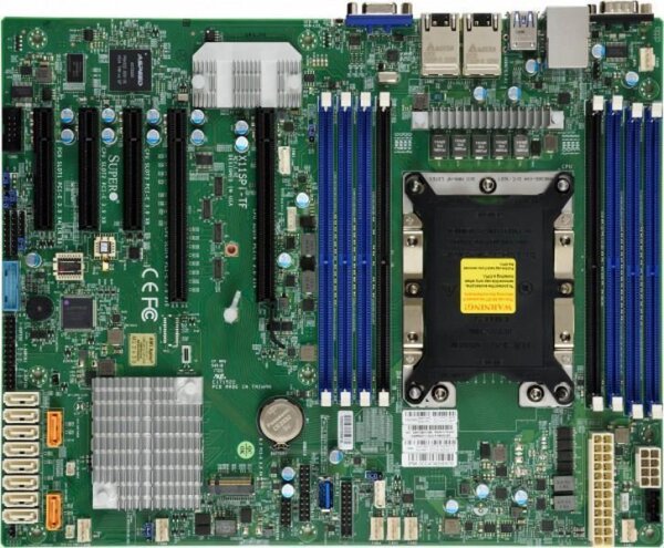 A-MBD-X11SPI-TF-O | Supermicro Server M/B SP ATX Intel LGA-3647 Socket P - Mainboard - Intel Sockel 3647 (Xeon Phi) | MBD-X11SPI-TF-O | PC Komponenten