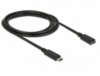 A-85542 | Delock SuperSpeed USB - 2 m - USB C - USB C - USB 3.2 Gen 1 (3.1 Gen 1) - 5000 Mbit/s - Schwarz | 85542 | Zubehör