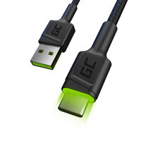 A-KABGC06 | Green Cell KABGC06 - 1,2 m - USB A - USB C - 480 Mbit/s - Schwarz | KABGC06 | Zubehör