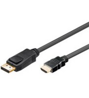A-51958 | Wentronic 3m DP/HDMI - 3 m - DisplayPort - HDMI...