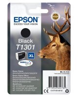 Epson Stag Singlepack Black T1301 DURABrite Ultra Ink - Hohe (XL-) Ausbeute - Tinte auf Pigmentbasis - 25,4 ml - 25,4 ml - 945 Seiten - 1 Stück(e)