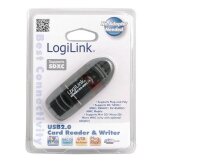 A-CR0007 | LogiLink Cardreader USB 2.0 Stick external for...