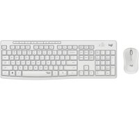 Y-920-009819 | Logitech MK295 Silent Wireless Combo - Volle Größe (100%) - USB - QWERTZ - Weiß - Maus enthalten | 920-009819 | PC Komponenten