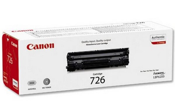 Y-3483B002 | Canon CRG-726 - 2100 Seiten - Schwarz | 3483B002 | Verbrauchsmaterial