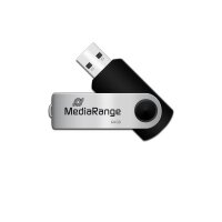 Y-MR912 | MEDIARANGE 64GB USB 2.0 - 64 GB - USB Type-A / Micro-USB - 2.0 - 13 MB/s - Drehring - Schwarz - Silber | Herst. Nr. MR912 | Flash-Speicher | EAN: 4260283112258 |Gratisversand | Versandkostenfrei in Österrreich
