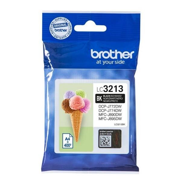 Y-LC3213BK | Brother LC-3213BK - Hohe (XL-) Ausbeute - Tinte auf Pigmentbasis - 400 Seiten | LC3213BK | Verbrauchsmaterial